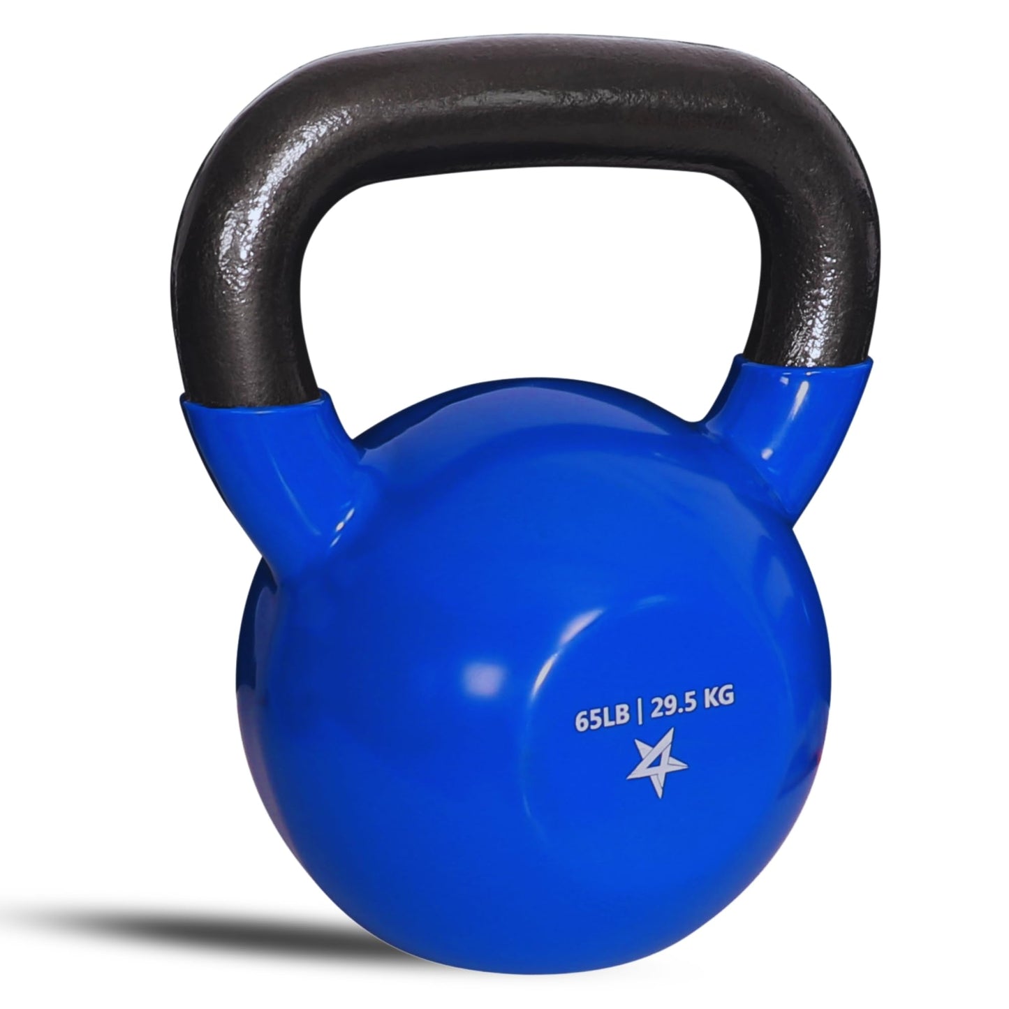 Yes4All 5-65lbs Kettlebells Vinyl Coated Cast Iron for Dumbbell Weights Exercises, Gym, Fitness, Full Body Workout Equipment Push up, Grip and Strength Training