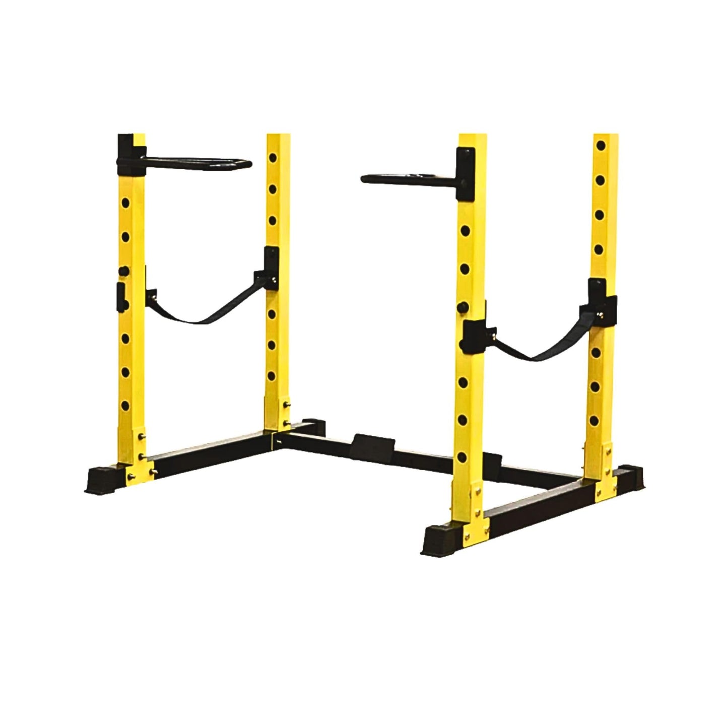 HulkFit 2.3-inch x 2.3-inch Pro Series Power Cage Squat Rack Attachments Accessories for Home Gym Strength Training Exercise Equipment | Bench Press, Squats, and Deadlifts