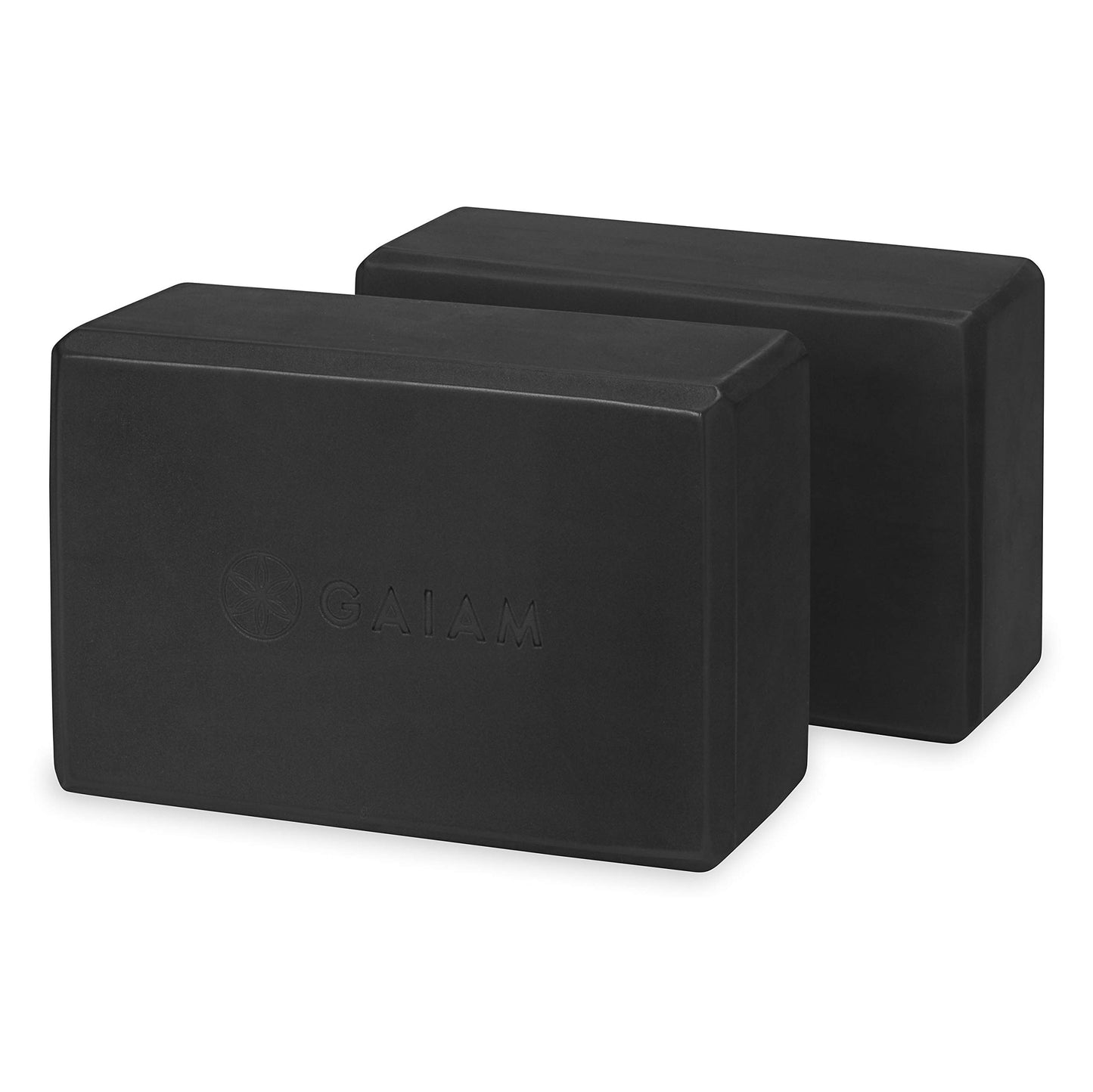 Gaiam Yoga Block - Supportive Latex-Free Eva Foam - Soft Non-Slip Surface with Beveled Edges for Yoga, Pilates, Meditation - Yoga Accessories for Stability, Balance, Deepen Stretches