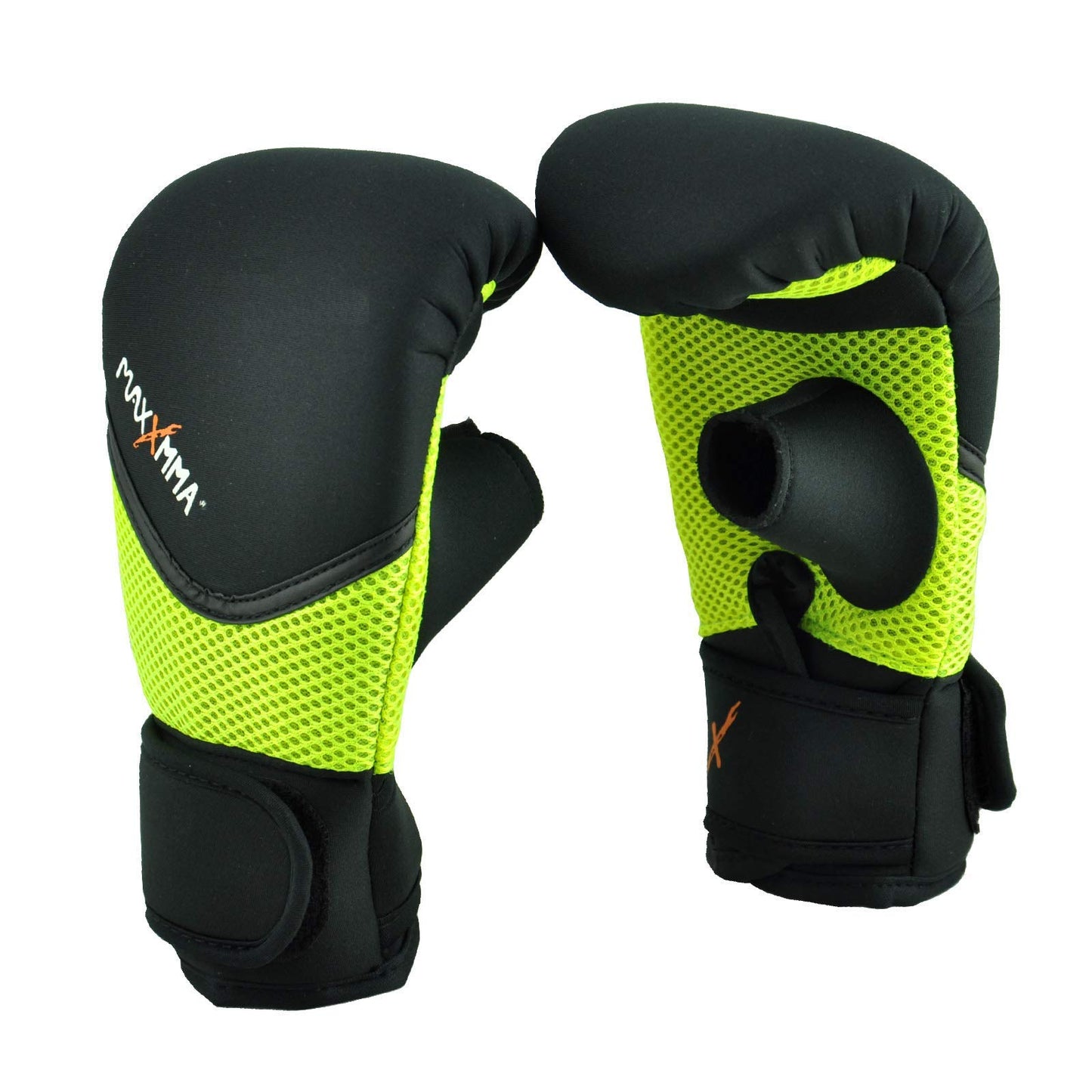MaxxMMA Neoprene Washable Heavy Bag Gloves - Boxing Punching Training