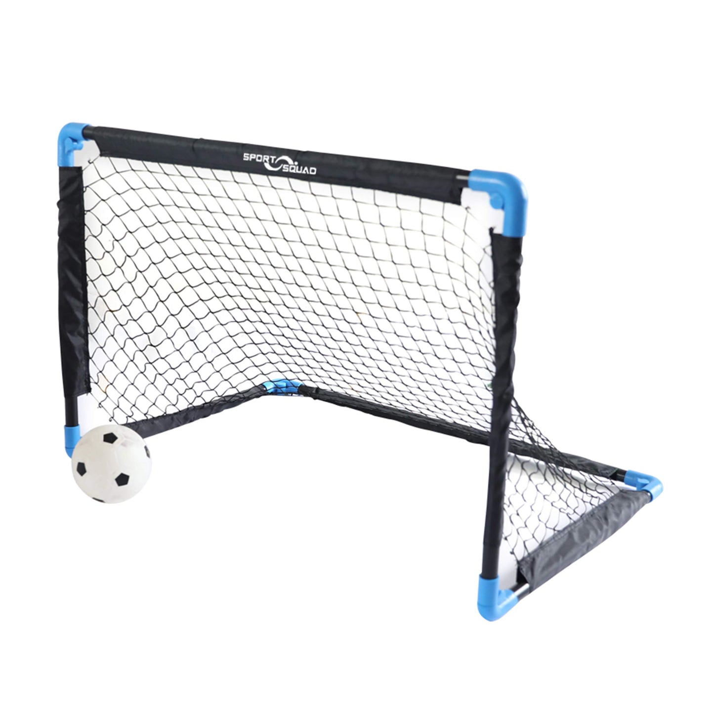 Sport Squad Portable Soccer Goal Net Set - Pop Up Training Soccer Goals for Backyard - Indoor or Outdoor Versions - Easy Assembly - Great for Kids and Adults