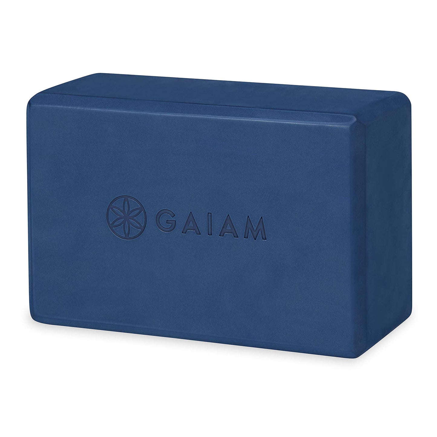 Gaiam Yoga Block - Supportive Latex-Free Eva Foam - Soft Non-Slip Surface with Beveled Edges for Yoga, Pilates, Meditation - Yoga Accessories for Stability, Balance, Deepen Stretches