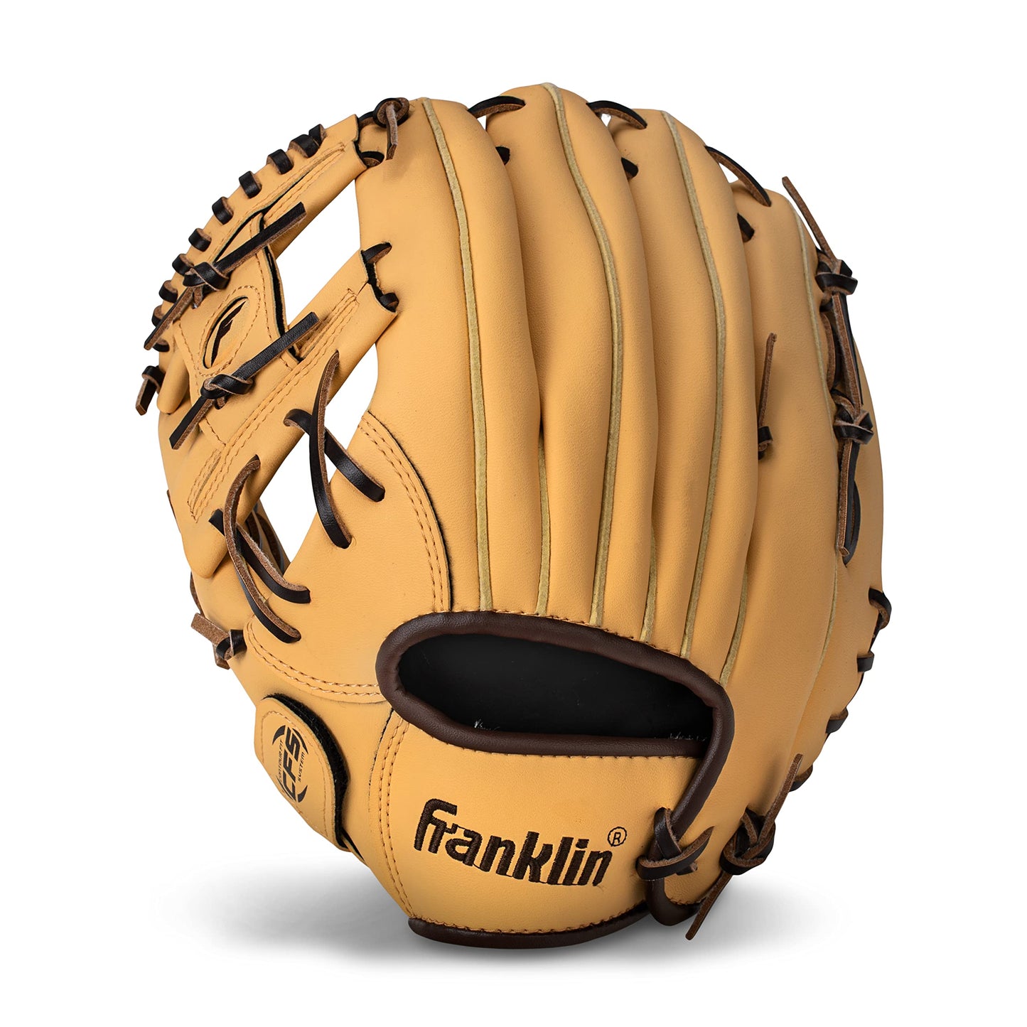 Franklin Sports Baseball + Softball Gloves - Field Master Adult + Youth Baseball + Softball Gloves - Right Hand + Left Hand Gloves - Infield + Outfield Mitts - Multiple Sizes + Colors