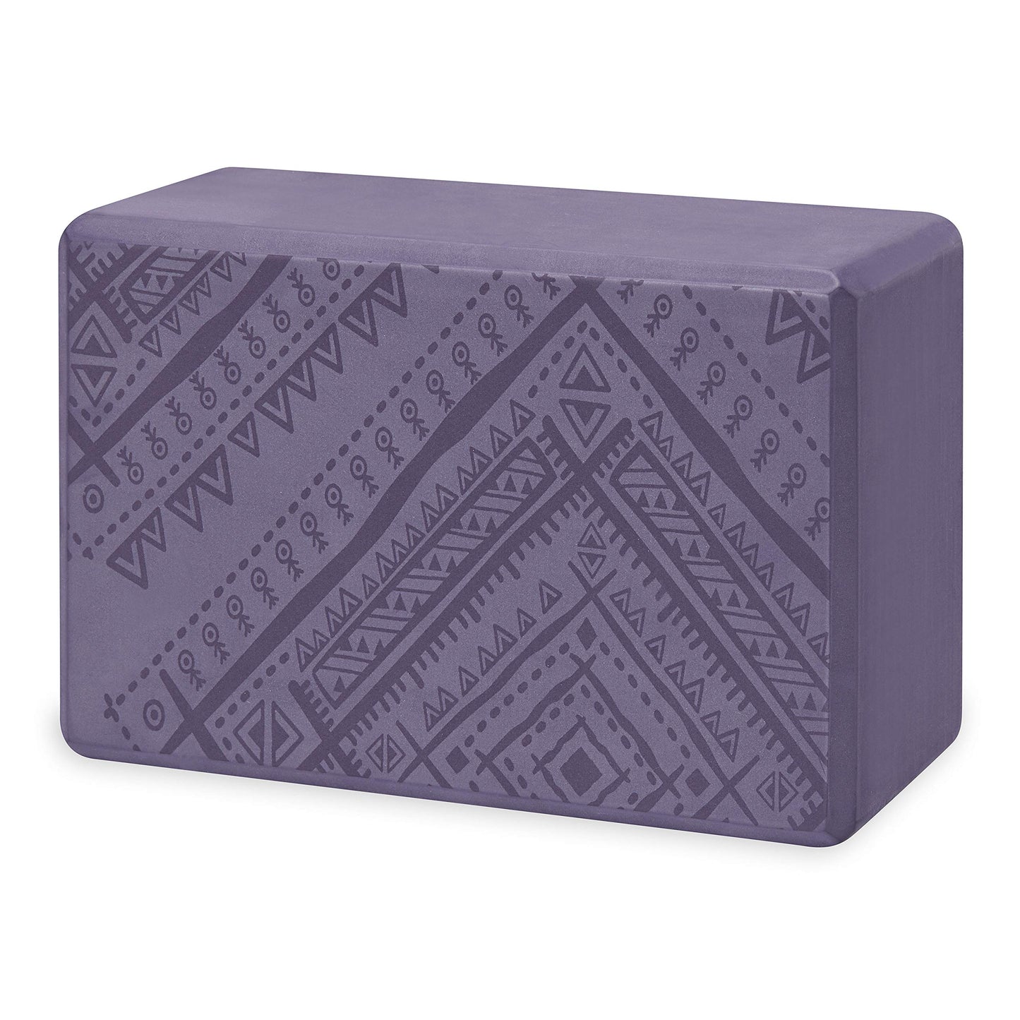 Gaiam Yoga Block - Supportive Latex-Free Eva Foam - Soft Non-Slip Surface with Beveled Edges for Yoga, Pilates, Meditation - Yoga Accessories for Stability, Balance, Deepen Stretches