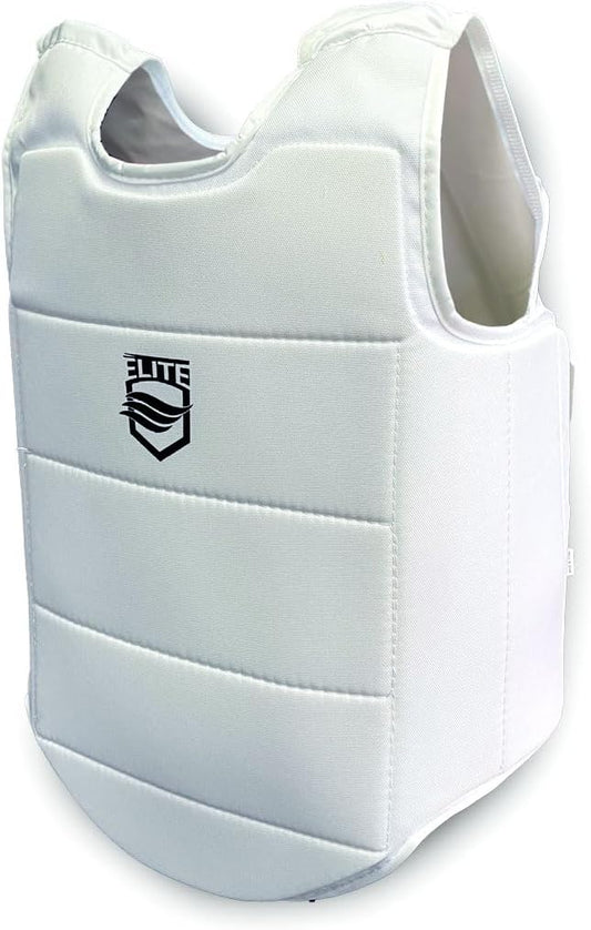 Karate Chest Guard for Kids & Adults. Martial Arts Body Protector.