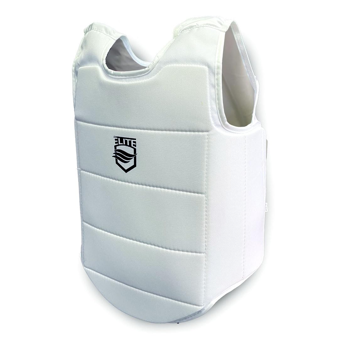 Karate Chest Guard for Kids & Adults. Martial Arts Body Protector.