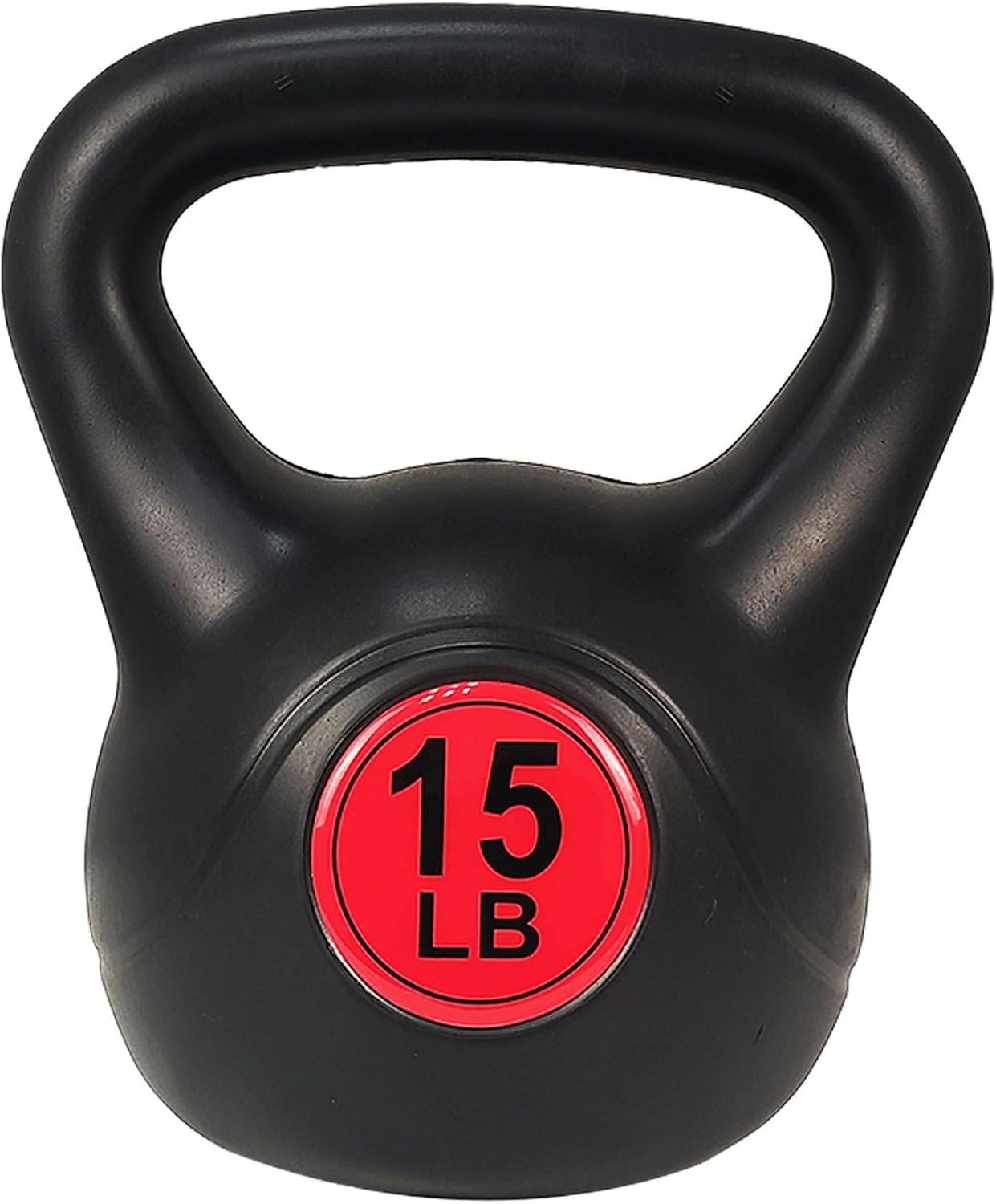 ​Wide Grip 3-Piece Kettlebell Exercise Fitness Weight Set, Include 5 lbs, 10 lbs, ​15 lbs​ and 20 lbs, Set of 3 or Set of 4
