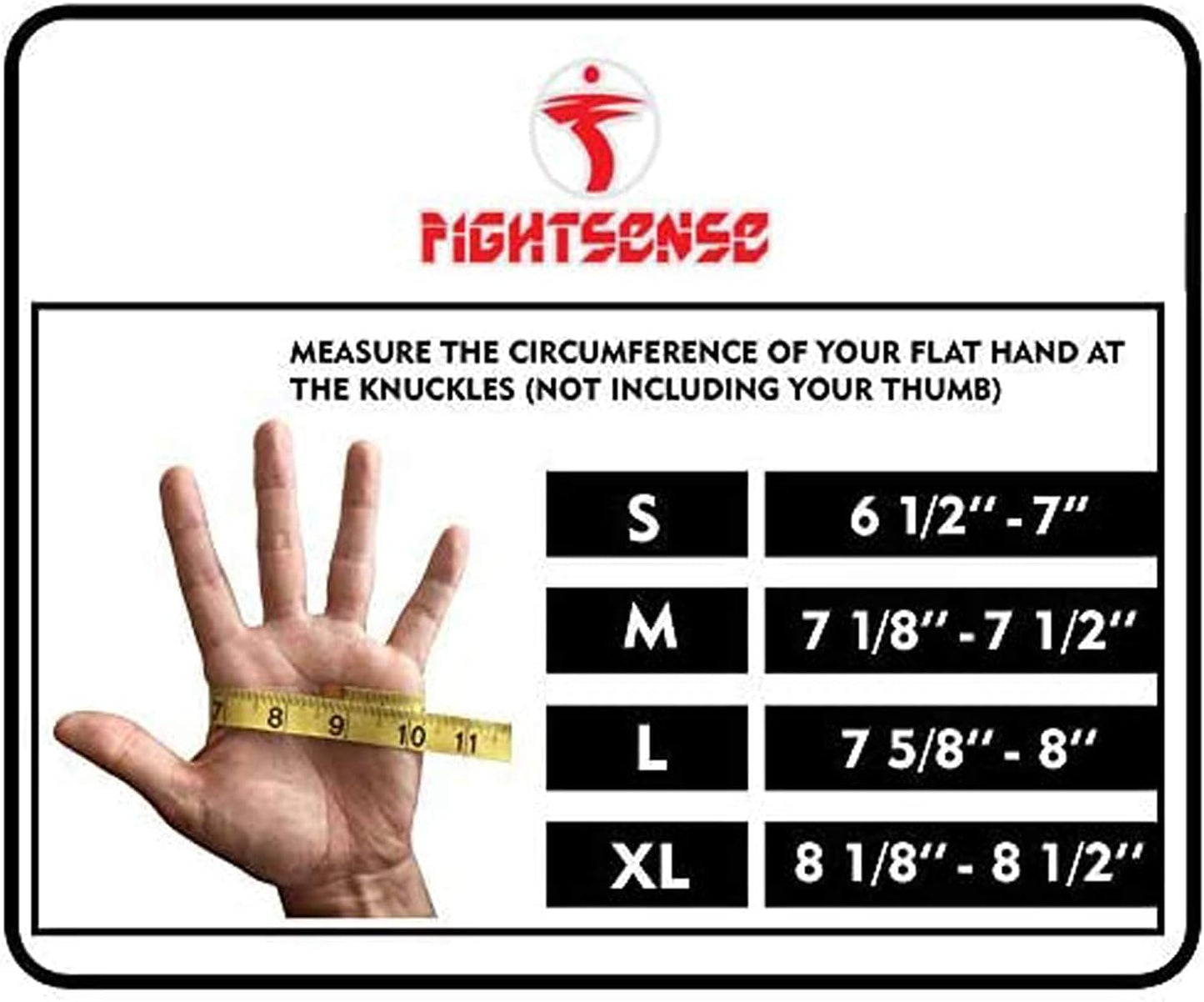 FIGHTSENSE Padded Gel Inner Boxing Gloves for Men and Women with Long Elasticated Hand Wraps for Punching, Boxing, MMA, Muay Thai, Kickboxing and Martial Arts Training (Pair)