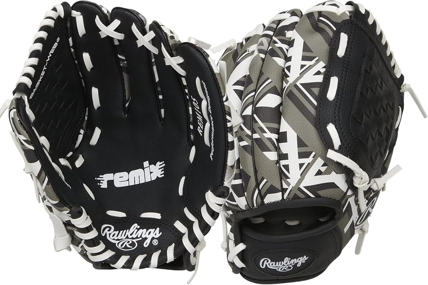 Rawlings | Remix T-Ball & Youth Baseball/Softball Glove | Sizes 9" - 10.5"
