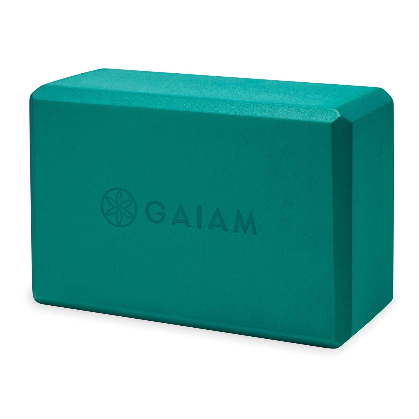 Gaiam Yoga Block - Supportive Latex-Free Eva Foam - Soft Non-Slip Surface with Beveled Edges for Yoga, Pilates, Meditation - Yoga Accessories for Stability, Balance, Deepen Stretches