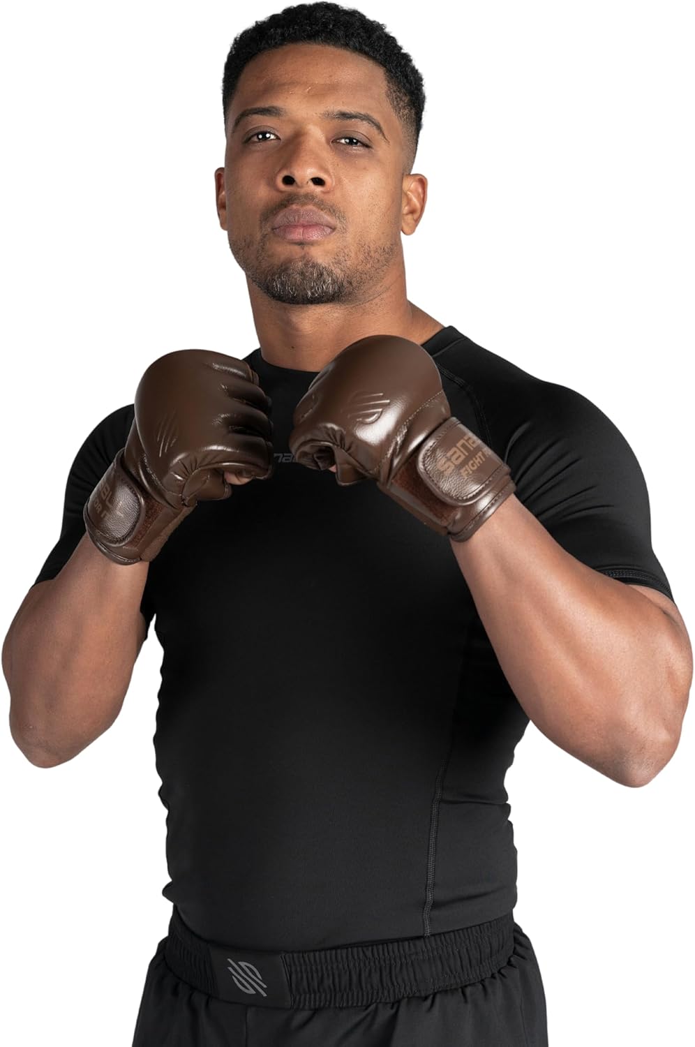Sanabul Battle Forged 4oz MMA Gloves for Men & Women, Professional Fighting Boxing Muay Thai Kickboxing Gloves for Sparring Grappling and Training