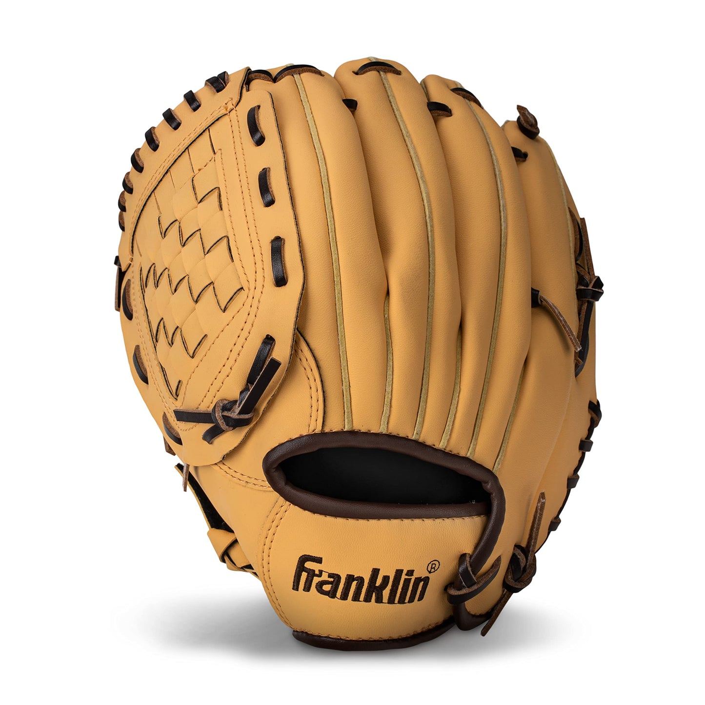 Franklin Sports Baseball + Softball Gloves - Field Master Adult + Youth Baseball + Softball Gloves - Right Hand + Left Hand Gloves - Infield + Outfield Mitts - Multiple Sizes + Colors