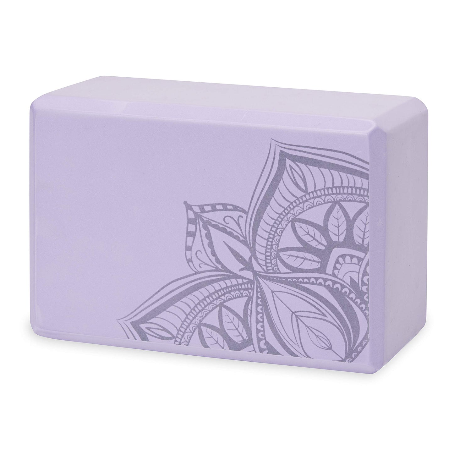 Gaiam Yoga Block - Supportive Latex-Free Eva Foam - Soft Non-Slip Surface with Beveled Edges for Yoga, Pilates, Meditation - Yoga Accessories for Stability, Balance, Deepen Stretches