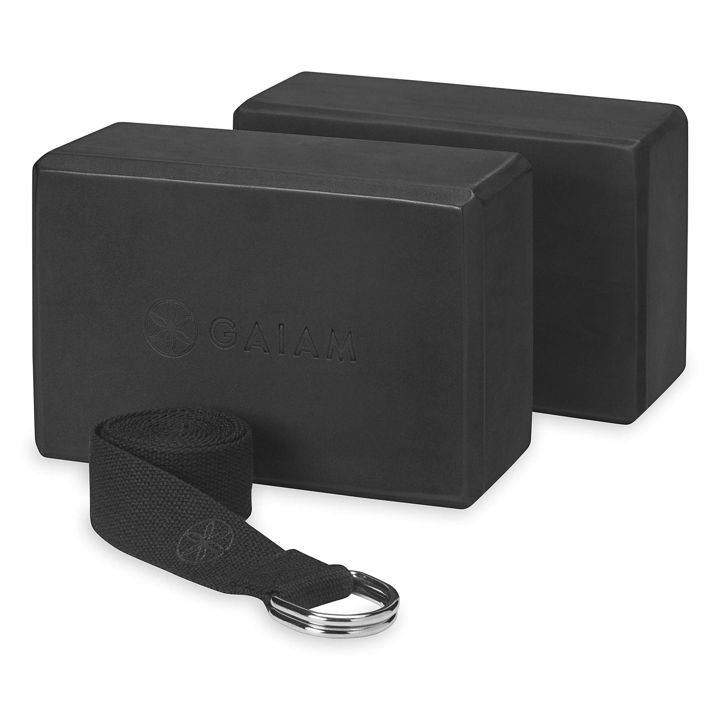 Gaiam Yoga Block - Supportive Latex-Free Eva Foam - Soft Non-Slip Surface with Beveled Edges for Yoga, Pilates, Meditation - Yoga Accessories for Stability, Balance, Deepen Stretches