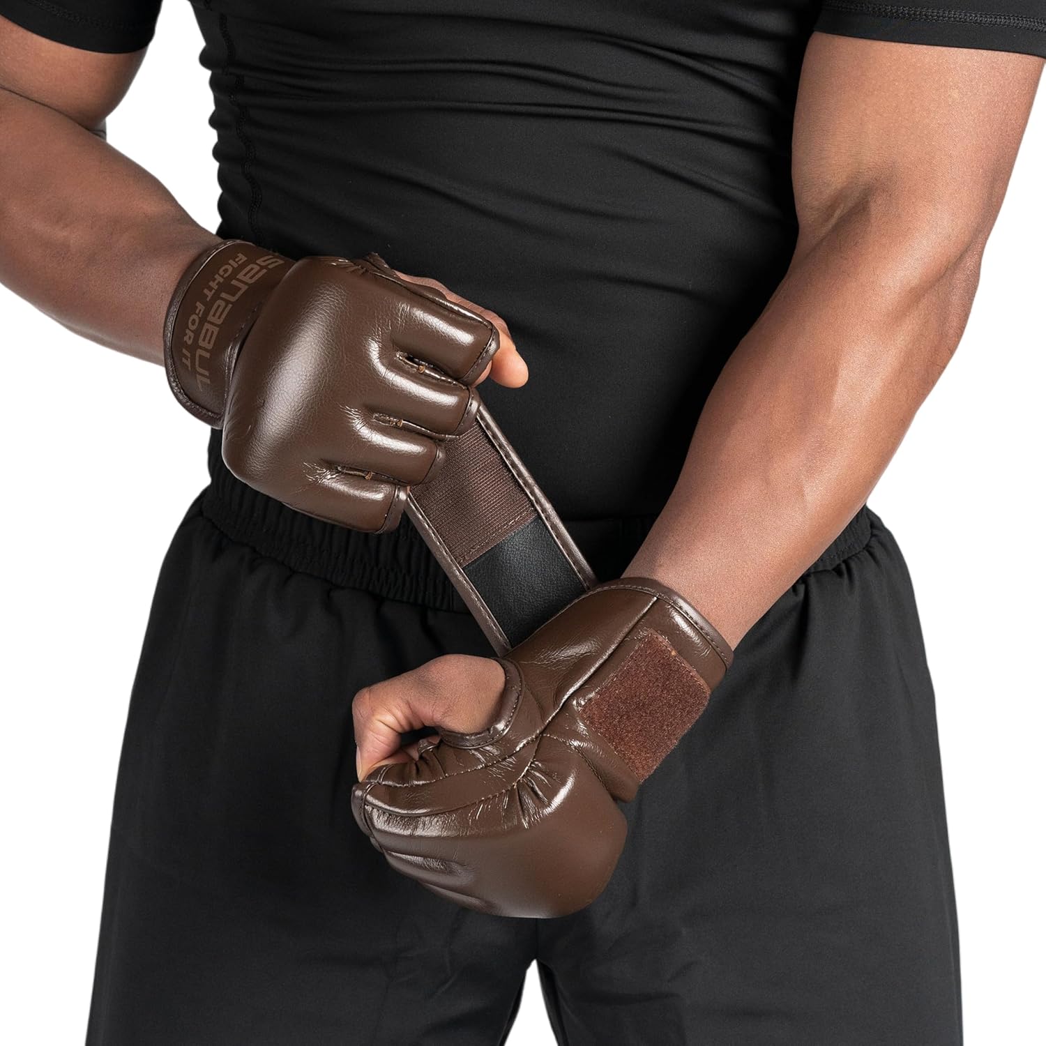Sanabul Battle Forged 4oz MMA Gloves for Men & Women, Professional Fighting Boxing Muay Thai Kickboxing Gloves for Sparring Grappling and Training