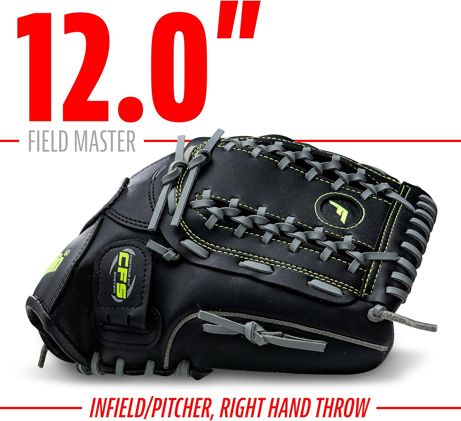 Franklin Sports Baseball + Softball Gloves - Field Master Adult + Youth Baseball + Softball Gloves - Right Hand + Left Hand Gloves - Infield + Outfield Mitts - Multiple Sizes + Colors