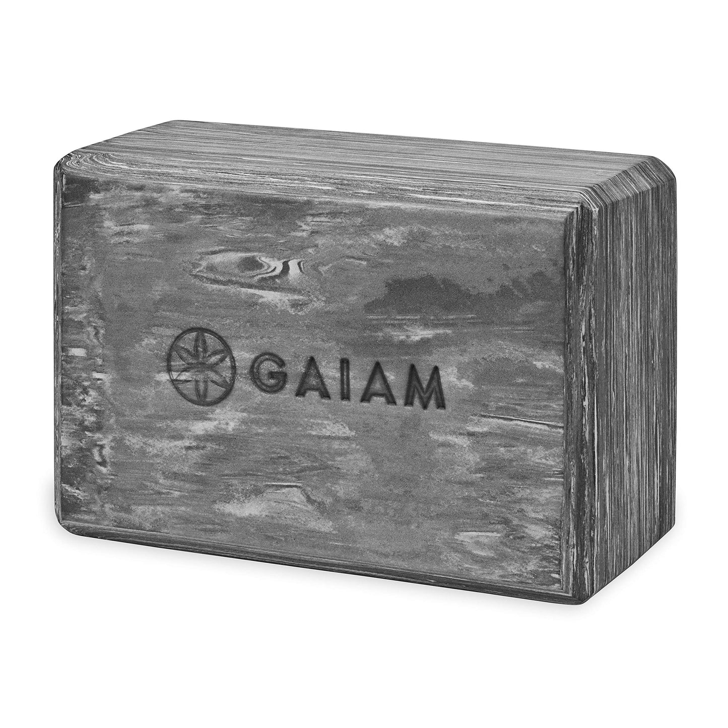 Gaiam Yoga Block - Supportive Latex-Free Eva Foam - Soft Non-Slip Surface with Beveled Edges for Yoga, Pilates, Meditation - Yoga Accessories for Stability, Balance, Deepen Stretches