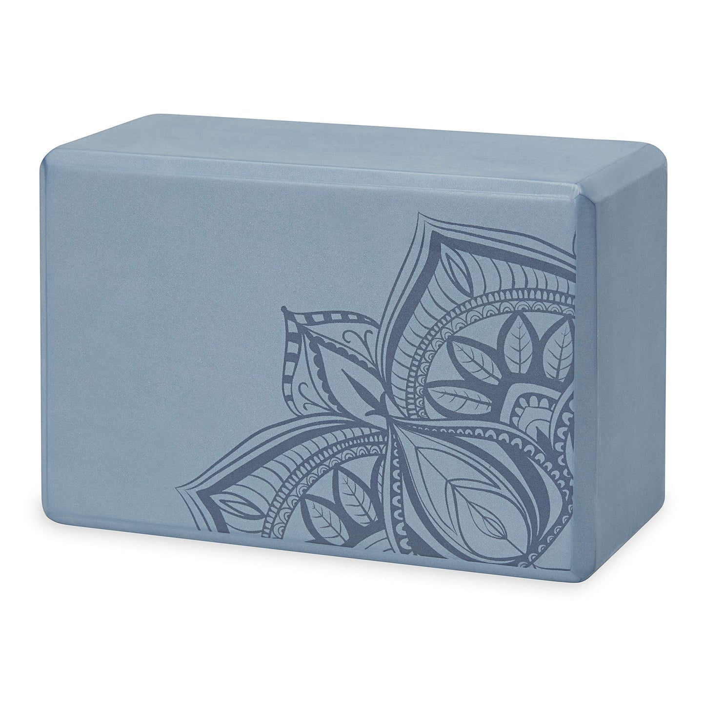Gaiam Yoga Block - Supportive Latex-Free Eva Foam - Soft Non-Slip Surface with Beveled Edges for Yoga, Pilates, Meditation - Yoga Accessories for Stability, Balance, Deepen Stretches